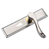 Fast Delivery Lever Handle Magnetic Door Handle Chrome Polished Door Handles